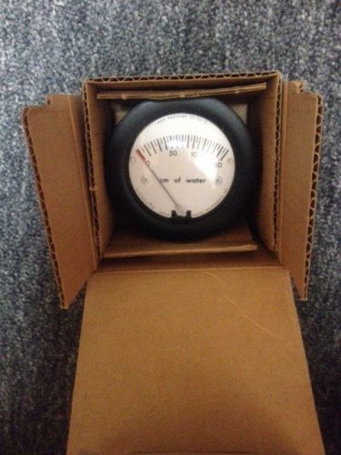Lot of 6: minihelic ii differential pressure gage / gauge by dwyer - m27g - new for sale