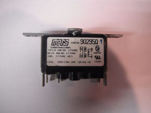 Mars 90295q switching relay - spdt - 208/240 coil voltage nib for sale