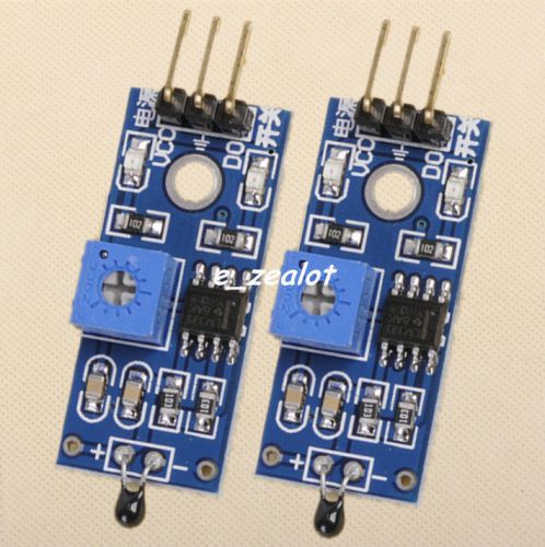 2pcs 3.3V-5V Digital Thermal Temperature Sensor Module for Arduino