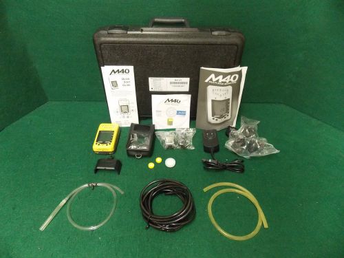 Industrial Scientific M40 Multi-Gas Monitor w/ Case and Accessories #B#