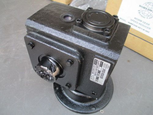 Worldwide HdRF206-40/1-11-56C Rt Angle Worm Gear Speed Reducer Ratio Industrial