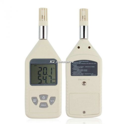 New Humidity Temperature Meter Digital Hygrometer GM1360,-10 to 50?(±1?) K2