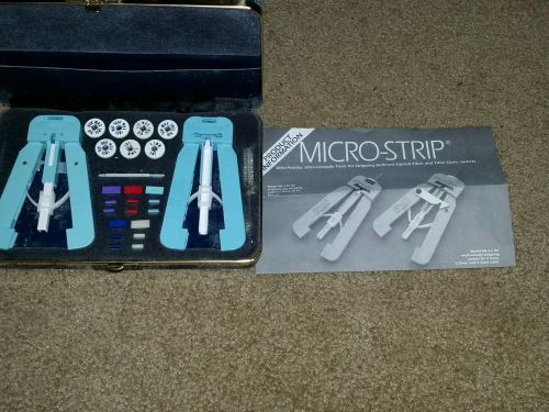 Micro - strip fiber optic stripping kit