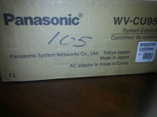 Panasonic WV-CU950 IP network controller