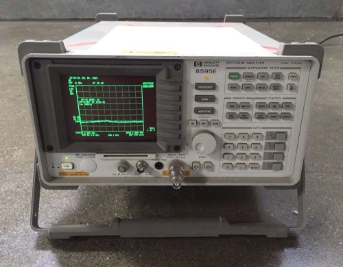 HP 8595E Portable Spectrum Analyzer, 9 kHz to 6.5 GHz w/ Certificate