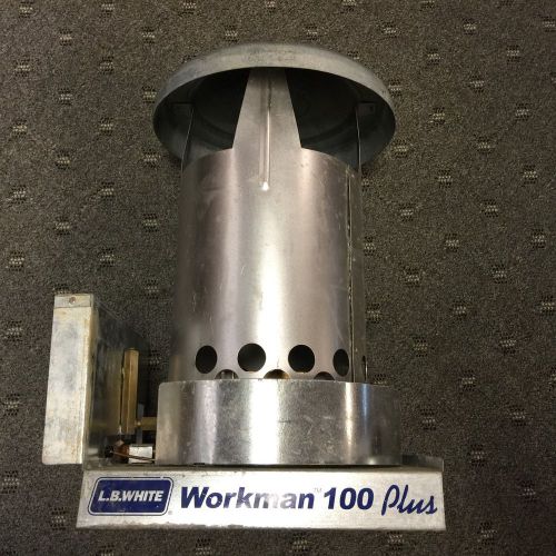 L.B. WHITE CV100 AZPD120094 &#034;Workman&#034; Portable Propane Heater Gravity 100,000btu