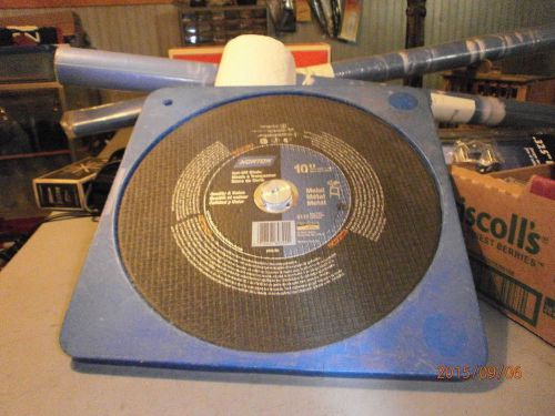 Norton 10&#034; cut off blade METAL Max RPM 6110.