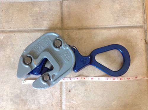 Plate lifting clamp gx3 merrill 3 ton capacity grip 1/16&#034; - 1&#034; for sale