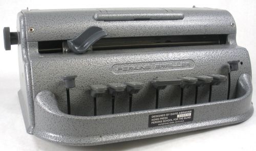 Perkins Brailler Typewriter Machine / Blind Braille Writer - TESTED WORKS