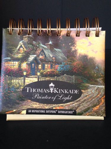 Thomas Kinkade Desktop Daily Scripture Flip Pages Day Spring