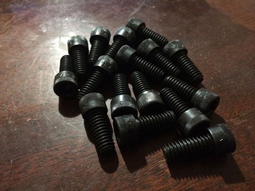 5/16&#034;-18 x 3/4&#034; black oxide alloy steel socket cap screw - 24ea for sale