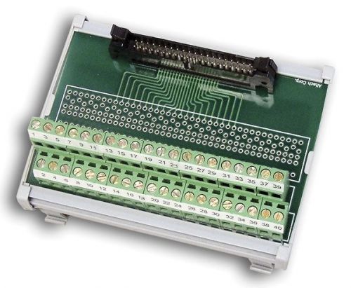 Sensoray Model 7505TDIN | Breakout board, 50-pin, DIN rail mountable
