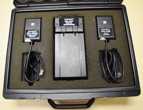 Spectroline Digital Radiometer DSE-100X DIX-555A DIX-365A Photometer Ultraviolet