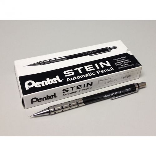 Pentel STEIN P315 0.5mm Mechanical Pencil Bulk Pack (12pcs) - Black