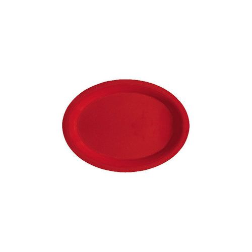 G.e.t. op-950-rsp red sensation 9-3/4&#034; oval platter - 24 / cs for sale