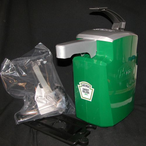 Heinz keystone dispenser relish 1.5 gal table top condiment pump item no. 8697 for sale