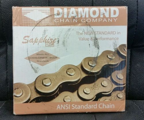NEW! DIAMOND CHAIN SAPPHIRE ANSI STANDART CHAIN RSC-35-1-R-3.05M 10 FEET 3.05 M