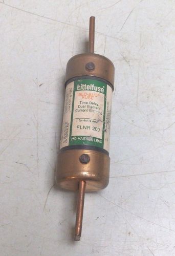 Nos littlefuse slo-blo fuse # flnr200 flnr 200 free ship for sale