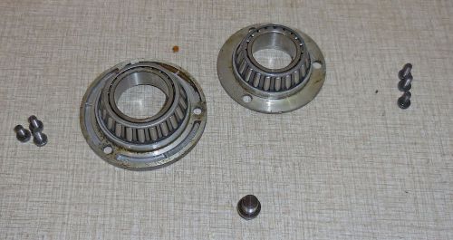 Emco maximat 7 lathe front &amp; rear tapered roller bearing &amp; covers  1224 for sale