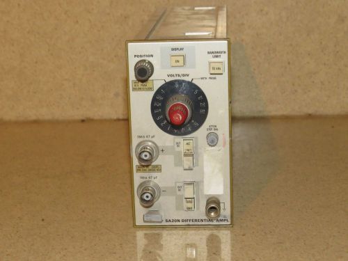 TEKTRONIX 5A20N  DIFFERENTIAL AMPLIFIER  PLUG IN (T21)