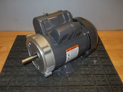 Emerson 1/3 hp reversible motor c-face &amp; footed 120 200 230v for sale