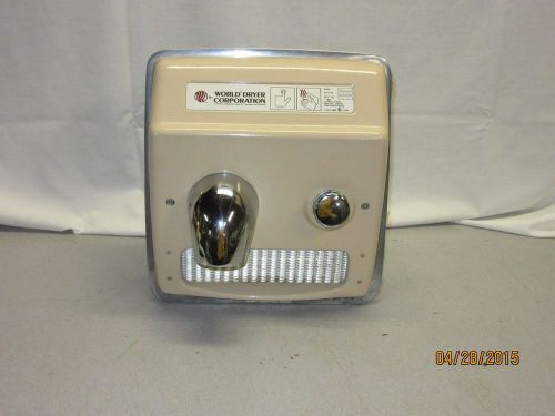 World Dryer Hand Dryer Model RA Tan (073-060)