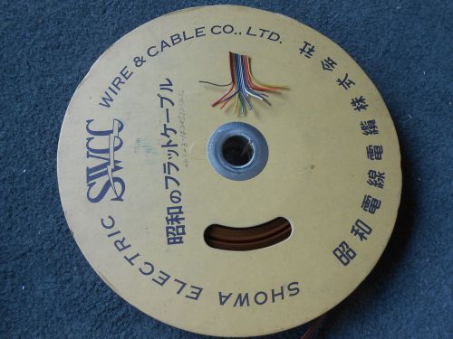 Multi-color ribbon cable --- 14 conductor --- 100 ft reel for sale