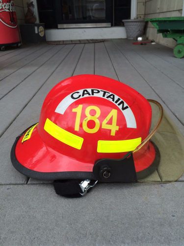 Cairns Fire Helmet Cairns Metro 660C Fire Helmet Presidential Lakes NJ EXCELLENT