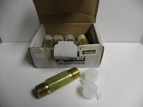 Parker  1/2 ” x 3.0 fff-b pipe nipple box of 5 for sale