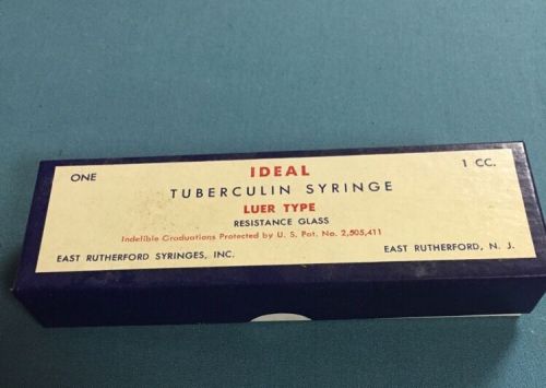 Ideal tuberculin syringe for sale