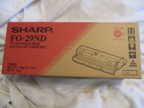 Sharp FO-29ND black toner cartridge for fax machine