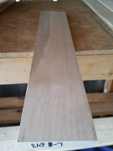 1 inch thick, 4/4 maple board 24&#034;&#034; x 4&#034;&#034; x ~1in. wood craft lumber for sale