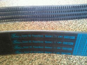 Nos gates vextra 4/5vx1320 super hc molded notch powerband belt 5vx1320 for sale