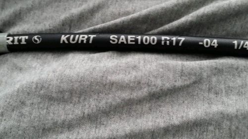 Kurt Hydrolic Hose  All Are Brand New And Different lengths