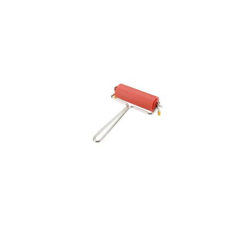 Inky Roller Brayer Small 2-1/4&#034; Ultra Soft Rubbe Hanging Handle Metal 278850