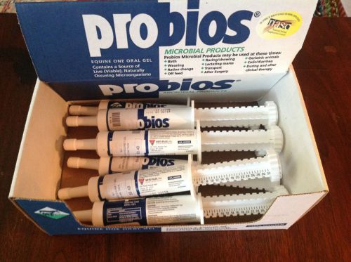 Equine probios 7 tubes of probios microbial products for sale