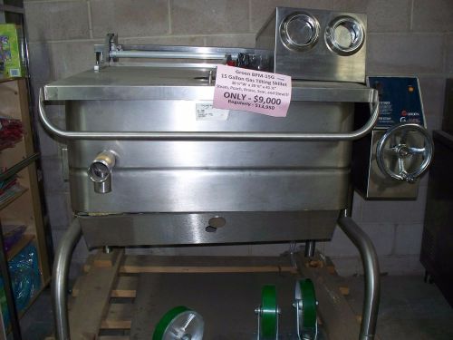 Groen 40 gal.gas manual tilting skillet braising pan for sale