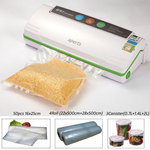High Quality 5192WT Foodsaver Vacuum Sealer Kits with Rolls/Bags/Canisters-Smart