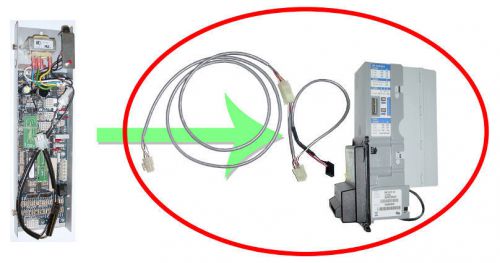Harness and MEI series 2000 validator kit for a Dixie Nacro MPC Soda Vending