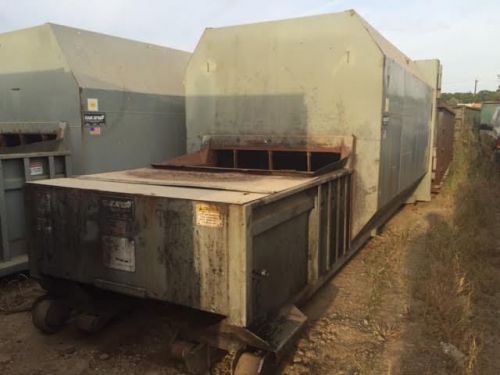 Trash, garbage, recycling 30yd marathon rj sc-100 self contain compactor for sale