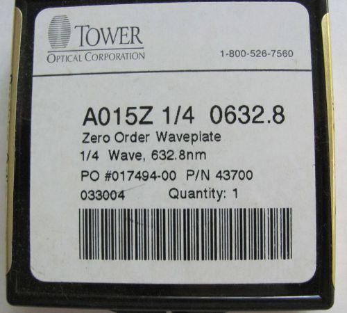 Waveplate Zero order 632.8nm