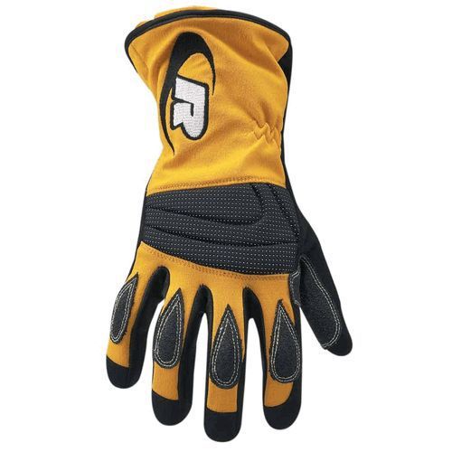 Ringer&#039;s 304-09 Yellow &amp; Black Extrication Long Cuff Gloves - Medium