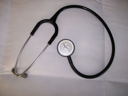 3M Littmann Lightweight 2E Stethoscope~Black Tube~EUC