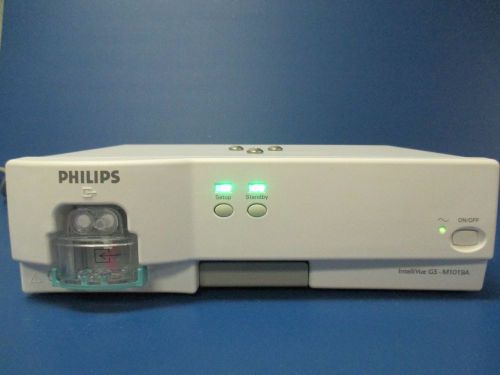 Philips IntelliVue G5 M1019A Anesthesia Patient Monitor CO2 O2 N2O