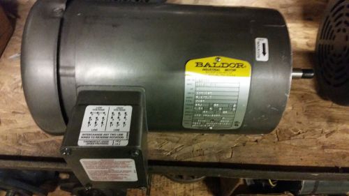 NEW Baldor Pump Motor # JM3555, 2hp, 3450 rpm,56J Frame, TEFC, 3 Phase, 230/460