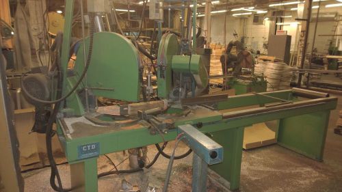 Ctd machines model dm400 dual miter saw 20&#034; blade for sale
