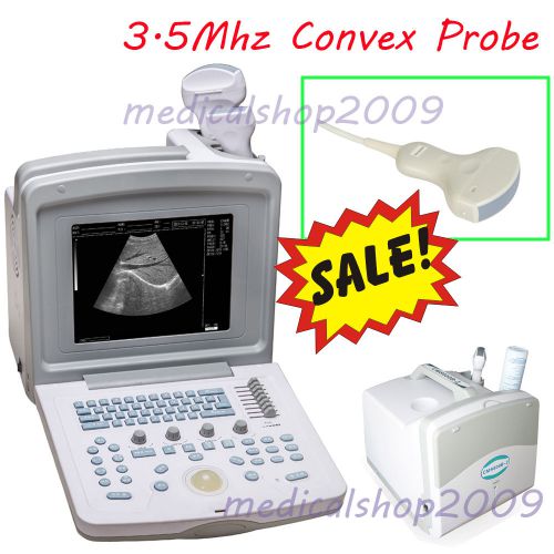 Cms600b3 b-ultrasound diagnostic system,3.5m convex probe/9.7&#034; lcd screen for sale