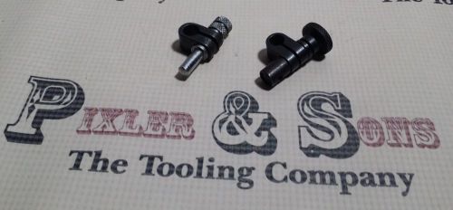 (2) 5/16&#034; &amp; 3/8&#034; dial test indicator snug clamps for sale
