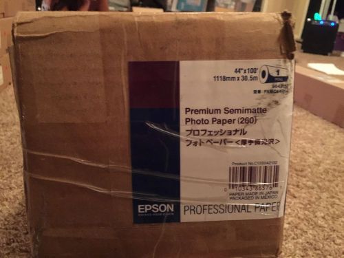 Epson Premium Semimatte Photo Paper (260) 44&#034; x 100&#039; S042152 260