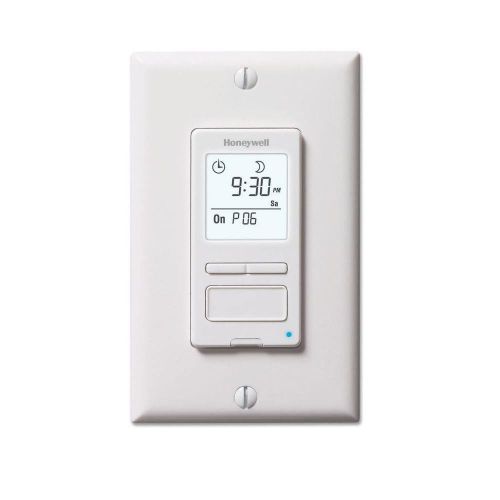 Honeywell Timer Switch with Sunrise Sunset Single or 3 Way PLS750C1000 neutral